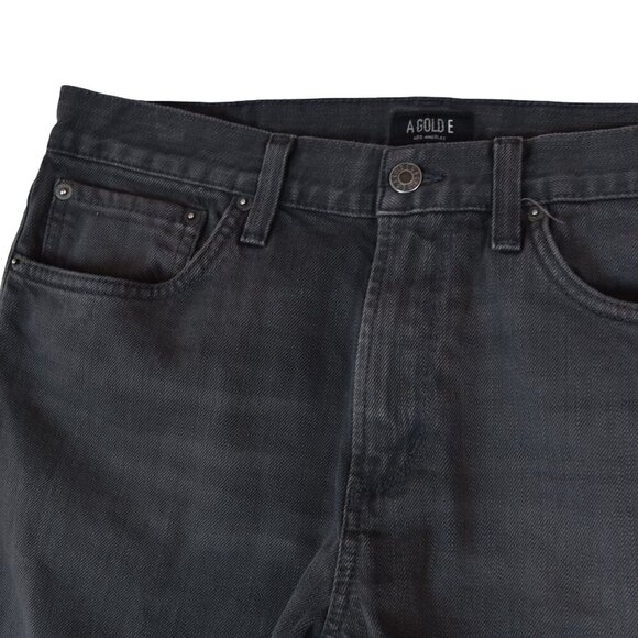 Agolde Faded Gray Jeans 32 Made in USA Stretch Modern Fit Denim Tapered - Picture 10 of 12
